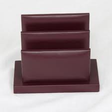 Manufacturers Exporters and Wholesale Suppliers of Leather Letter Holders New Delhi Delhi
